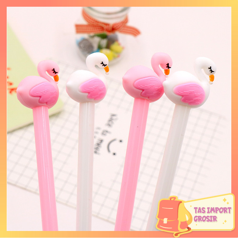 

Tas Import - S5616 Pena Karakter Flaminggo / Pulpen Angsa Gel Cair / Stationary Alat Tulis / Pena 3D Karakter Flaminggo Lucu / Alat Tulis