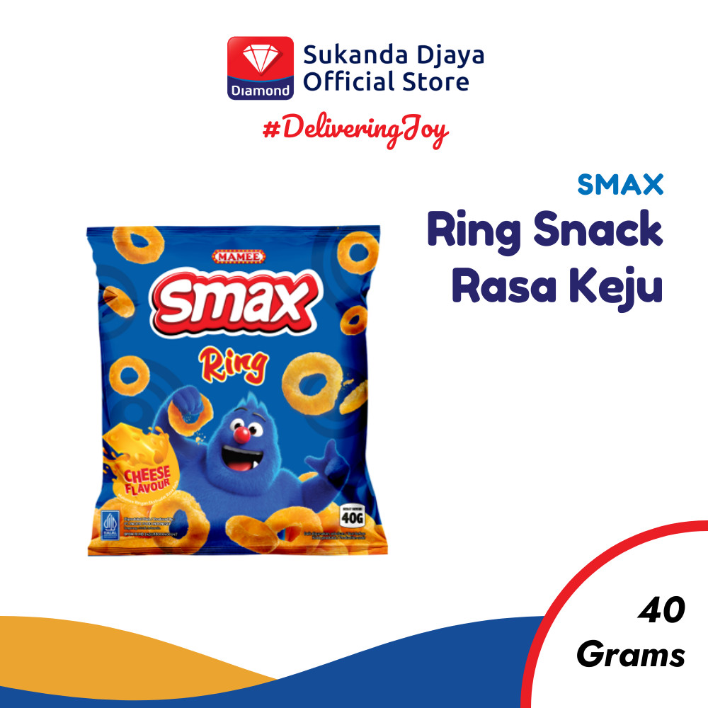 

SMAX Ring Snack Rasa Keju 40 Gr