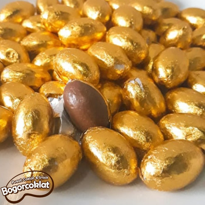 pekanbaru / COKLAT KOIN DAN TELUR EMAS/ COKLAT ENAK BENTUK EMAS/ COKLAT KOIN EMAS 500GR