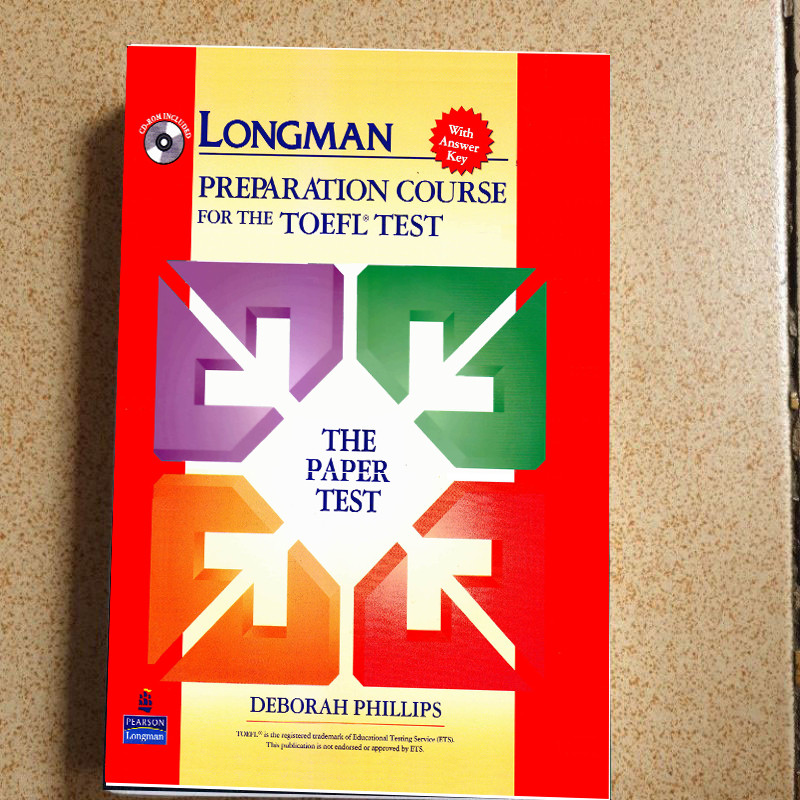 buku TOEFL Longman PREPARATION paper test