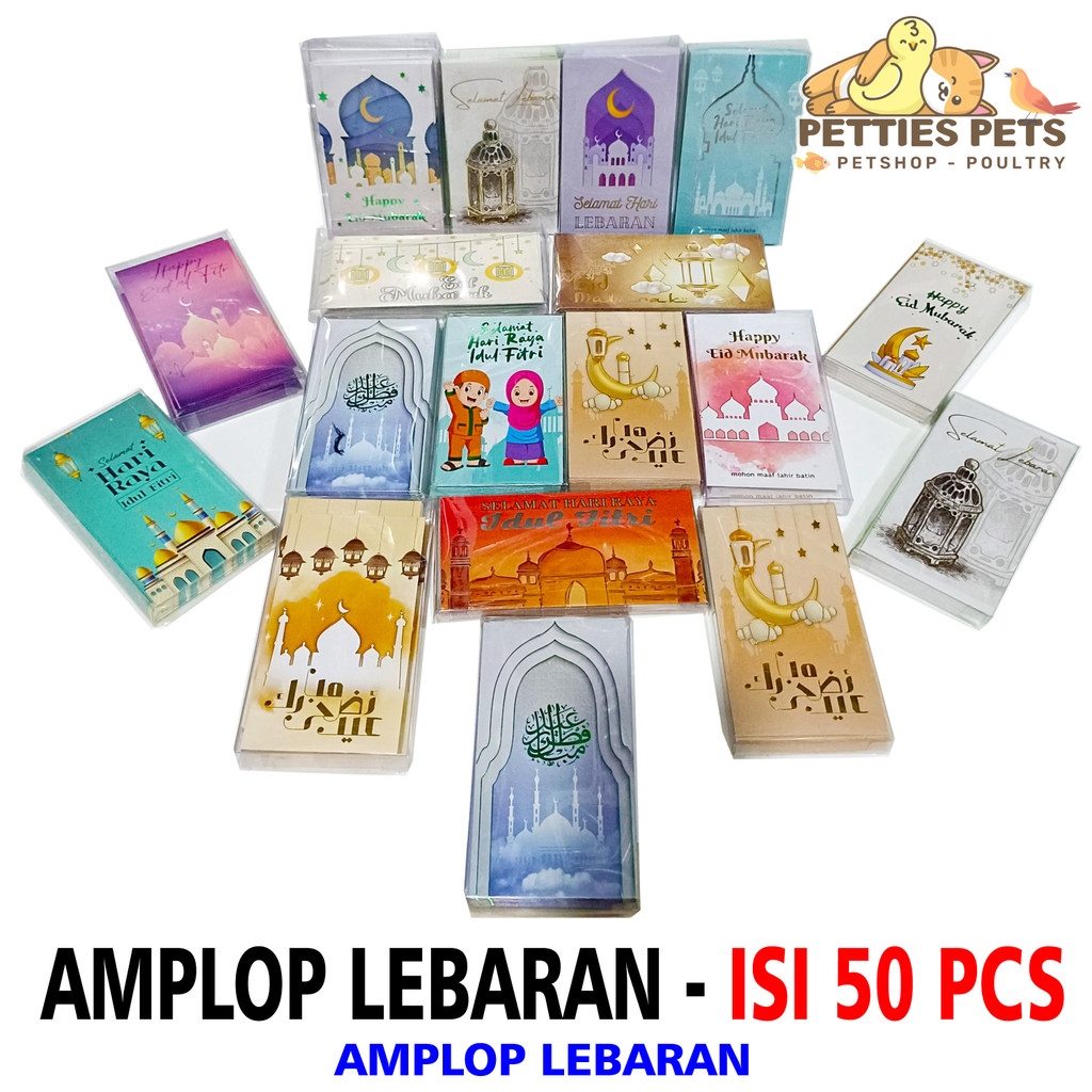 

PTS PROMO [MIKA ISI 50] AMPLOP LEBARAN HARI RAYA IDUL FITRI 2025 / ANGPAO KARAKTER LUCU RAMADHAN