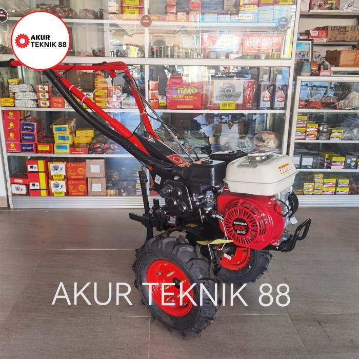 Mesin CULTIVATOR bajak tanah QUICK CAKAR BAJA ENGINE HONDA GX 200 KOMPLIT BLADE B, RIDGER