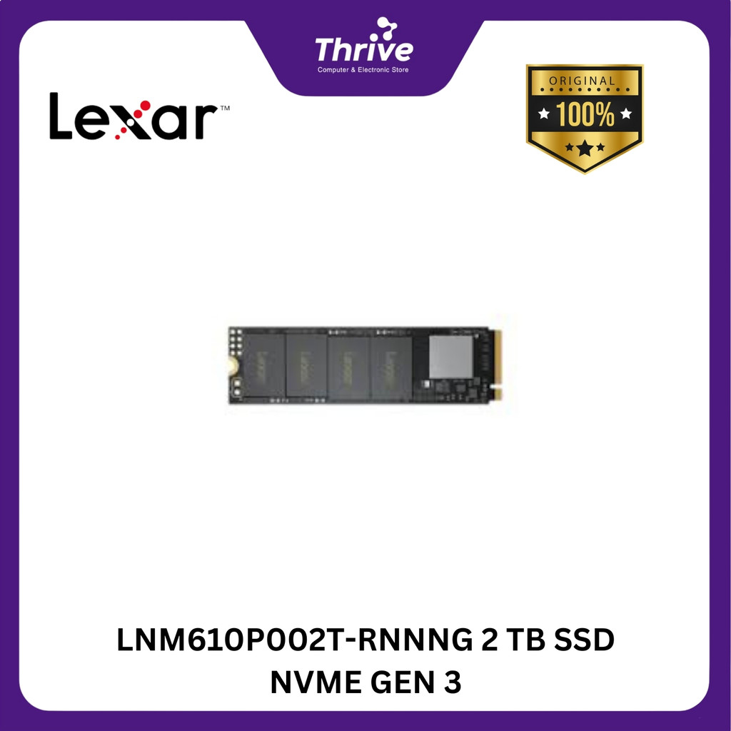 LNM610P002T-RNNNG 2 TB SSD NVME GEN 3