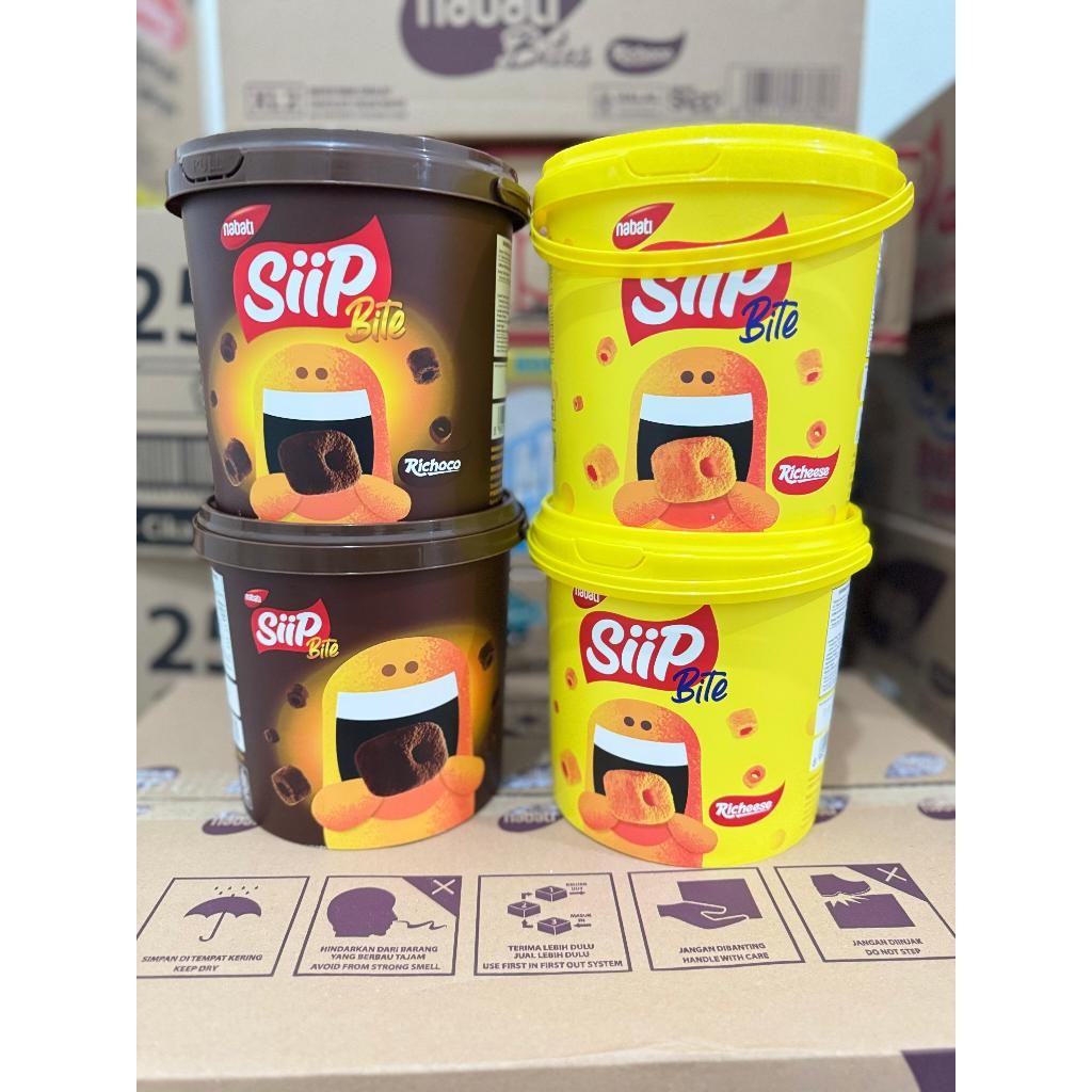 

SALE!!! snack nabati siip jar kemasan timba 2 rasa Cookies Food