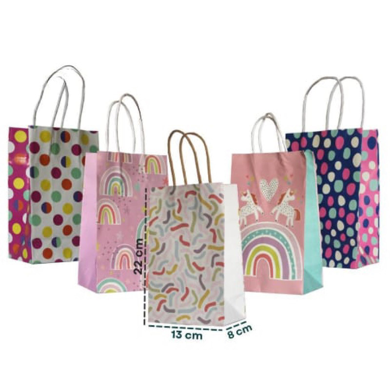 

[TERMURAH] PAPER BAG MOTIF KECIL ULANG TAHUN || TAS HAJATAN NIKAHAN KHITANAN ULANG TAHUN
