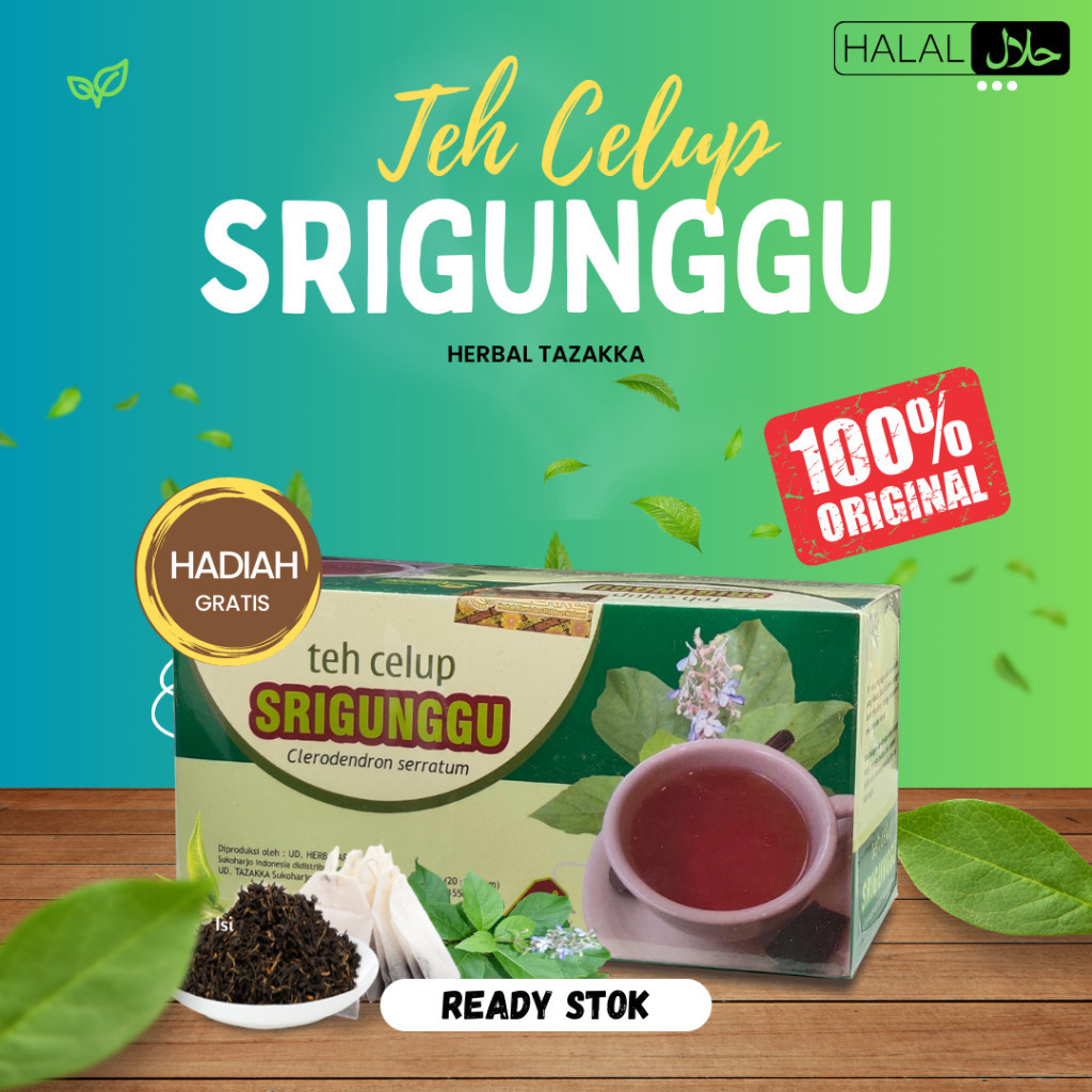 

[ ] - TEH SRIGUNGGU OBAT BATUK SEBAGAI GURAH ALAMI, MELEGAKAN TENGGOROKAN BATUK DAN ASMA BPOM RESMI 20 KANTONG