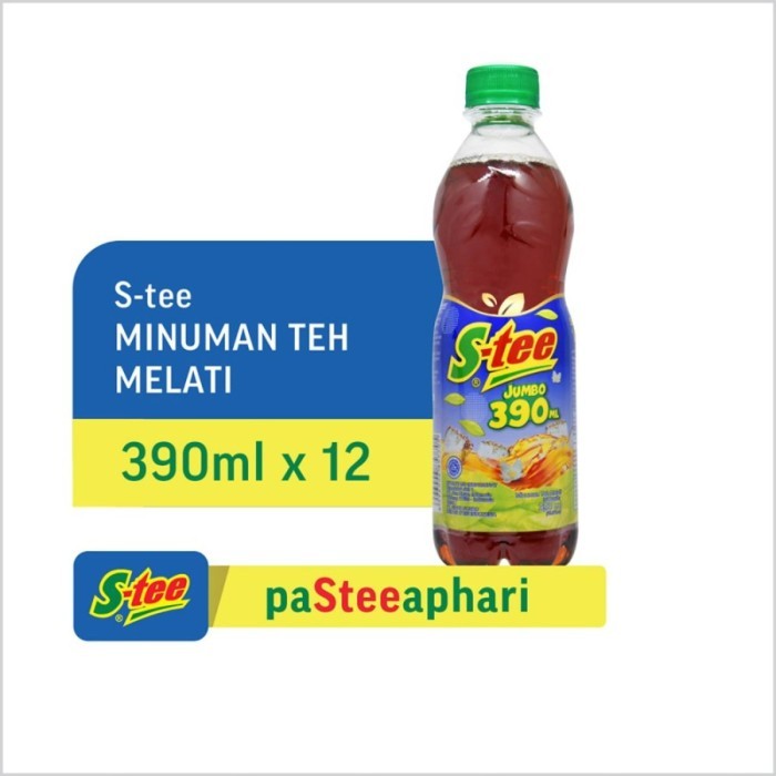 

S Tee Botol 390 ml. 1 Dus isi 12 pcs.