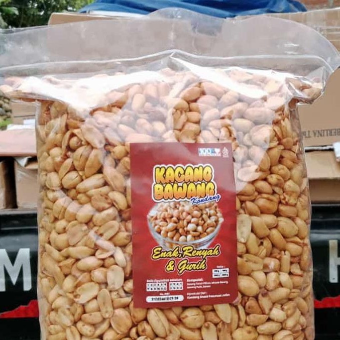 

Kacang Bawang Top star Pecel kondang Berat 2.5kg