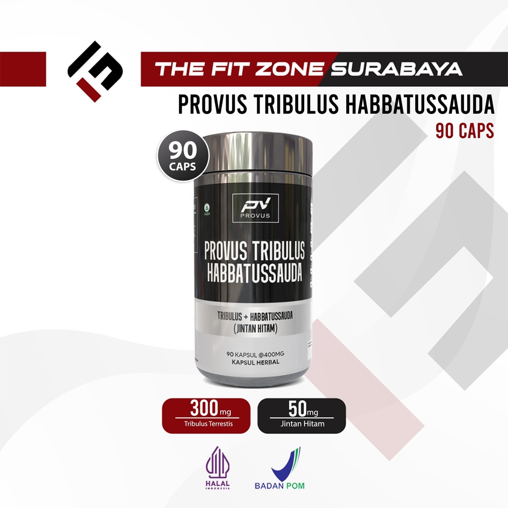 PROVUS Tribulus Habbatussauda 30  90 Capsules Suplemen Testosteron Booster