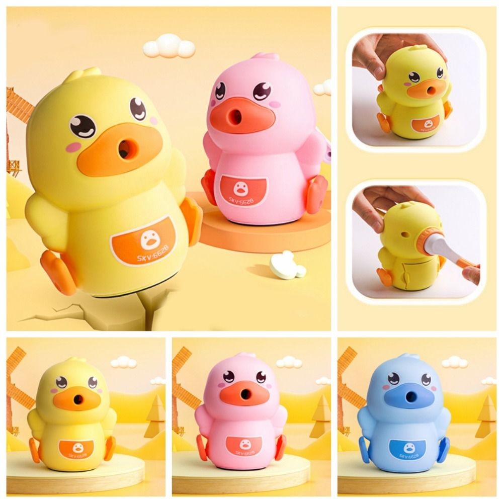 

Pencil Cutting Tools Hand Crank Pencil Sharpener Sketching Drawing Duck Pencil Sharpener Pencil Cutter Korean