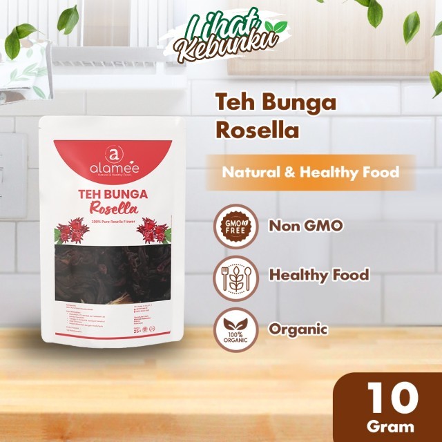 

Teh Bunga Rosella Tea Siap Saji Seduh Sehat 10gr Organic Organik Herbal Alami Teh Seduh LIHAT KEBUNKU