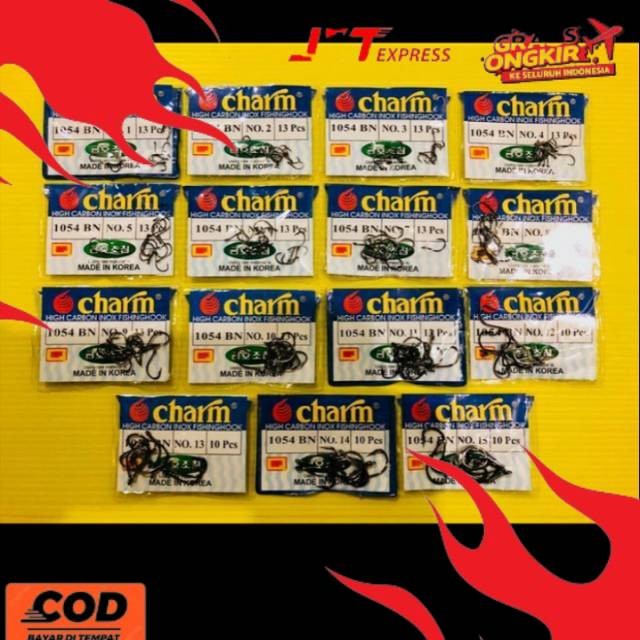 Ready LIKE MATA KAIL CARBON CHARM 1054 wp