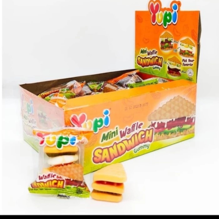 

yupi waffle sandwich 12gr