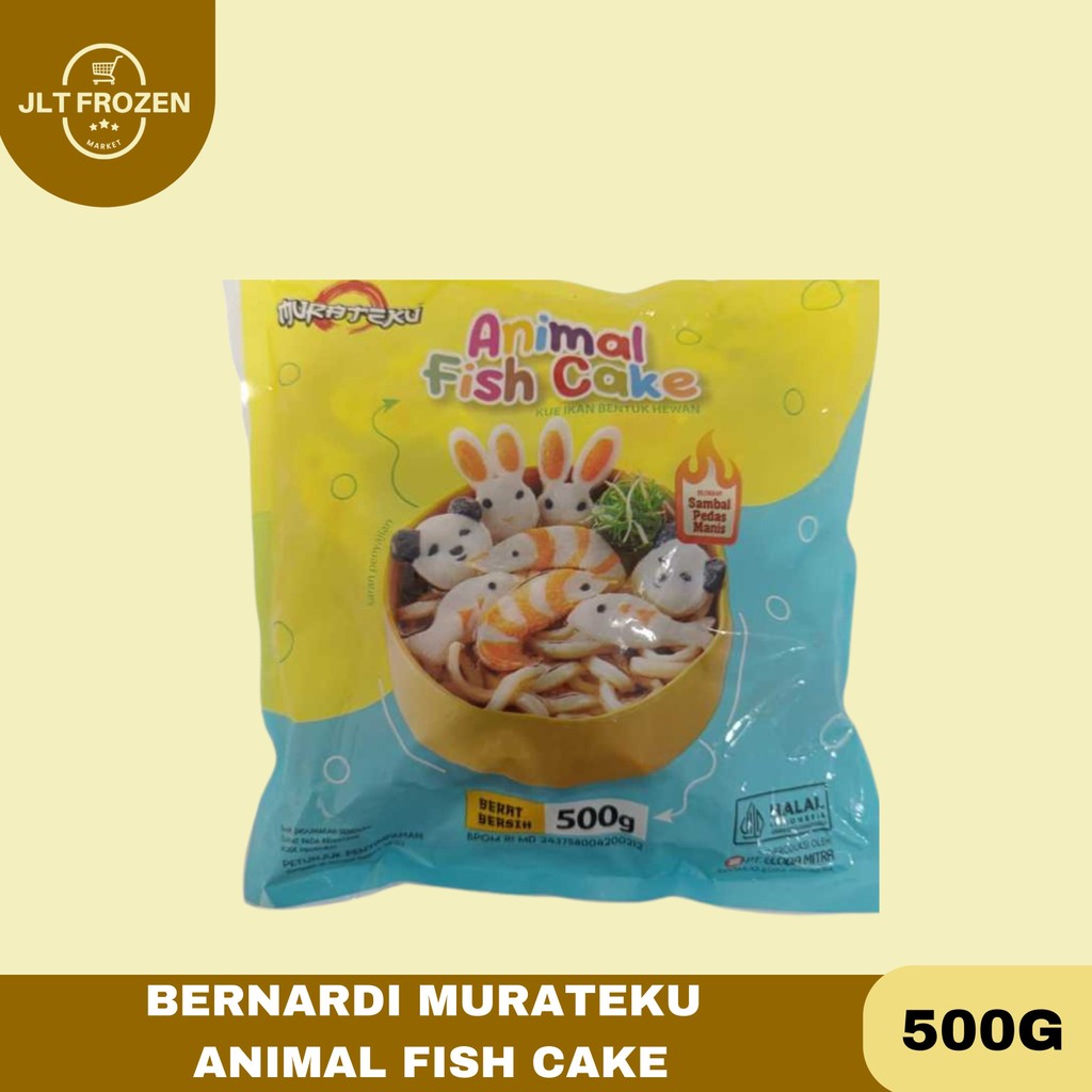 

Bernardi Murateku Animal Fish Cake / Kue Ikan 500g
