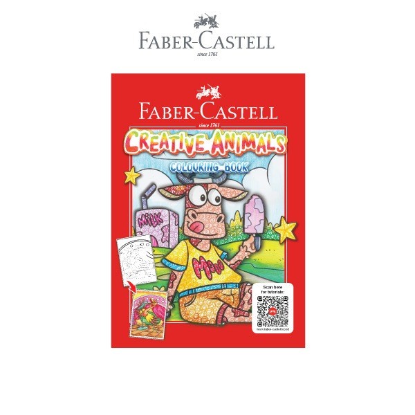 

Buku Mewarnai Faber Castell Coloring Book Centle Drawing Book Anak Sekolah Gambar Menggambar Veggie Vibes Fruit Festival Creative Animal Amazing Rides
