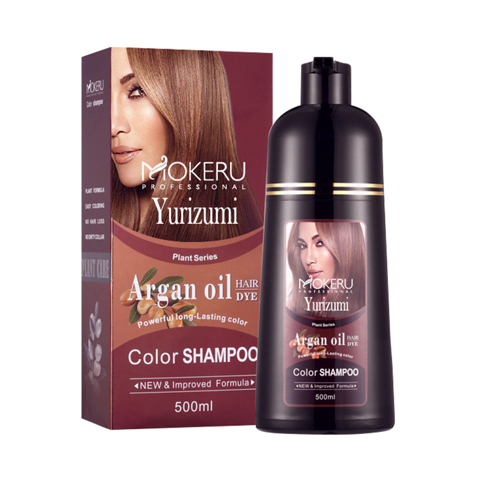 Mokeru Argan Oil Black dan Dark brown MOKERU SHAMPOO SEMIR HERBAL/ SHAMPOO UBAN/MAGIC SHAMPOOSUPER S