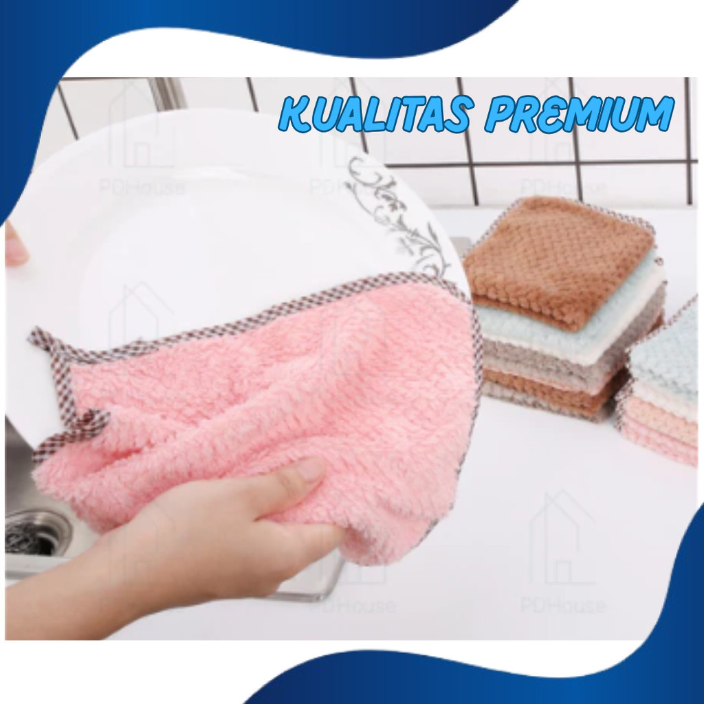 Lap Tangan Serbet Lap Tangan Gantung Kain Lap Dapur Serbet Lap Piring Serbet Dapur Kain Lap Cuci Pir