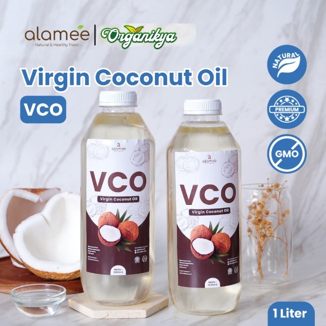 

ALAMEE Virgin Coconut Oil Minyak Kelapa Murni Extra VCO Asli Dapat Diminum Organik Masak Minum organikya