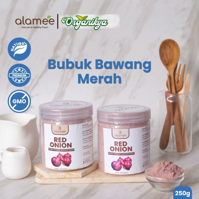 

Bumbu Bawang Merah Bubuk Red Onion Powder Masak Dapur Organik ALAMEE organikya