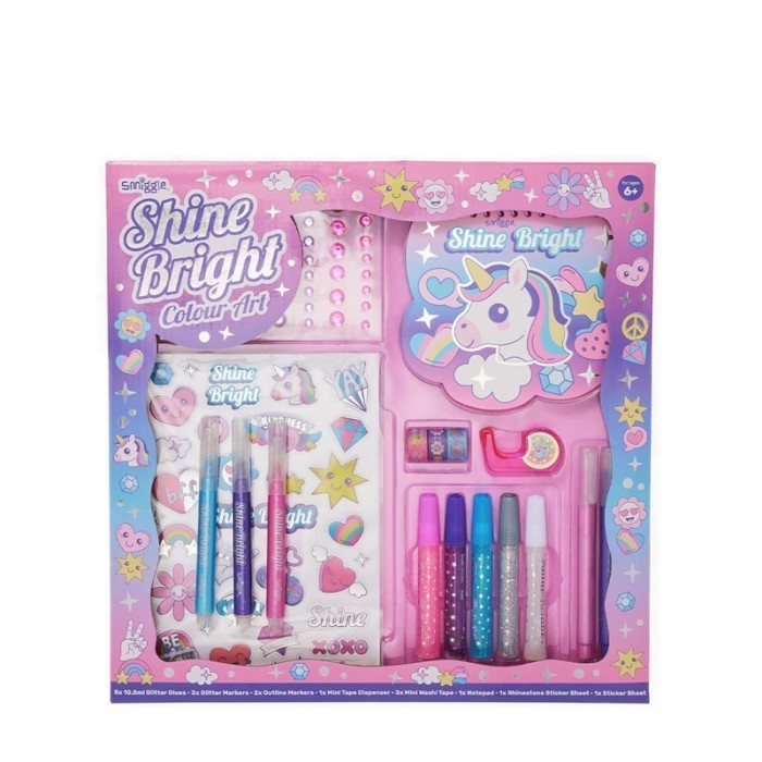

Smiggle Shine Bright Colour Art Pack - IGL479515PNK
