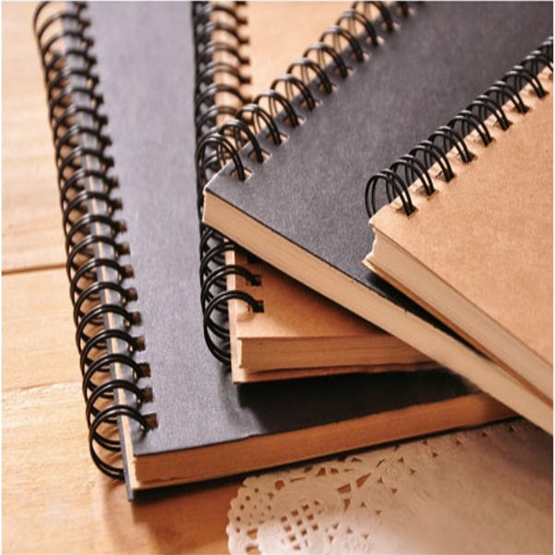 

Sketchbook Diary For Drawing Painting Graffiti Soft Cover Black Paper Sketchbook Notepad Notebook Office School Supplies