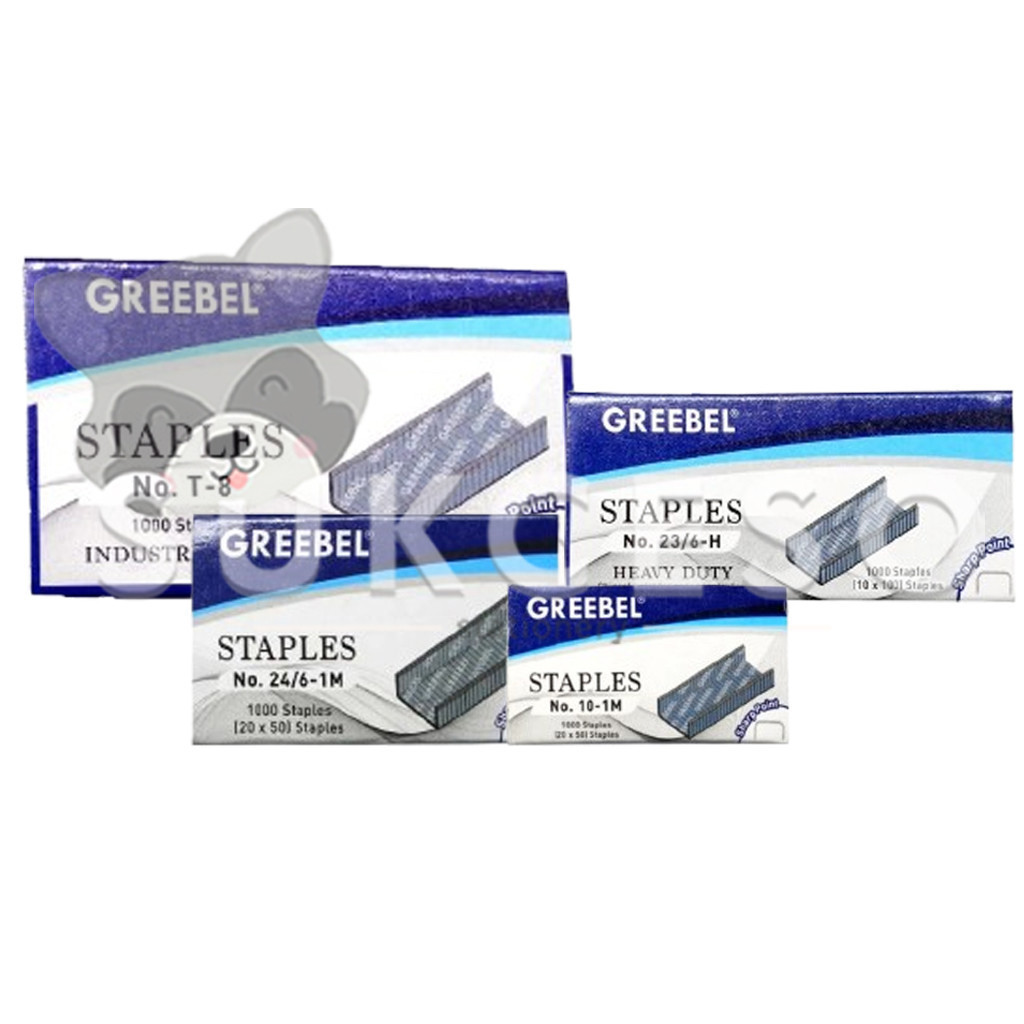 

GREEBEL Isi Staples Steples Refill Jepretan Isi 1000 Murah