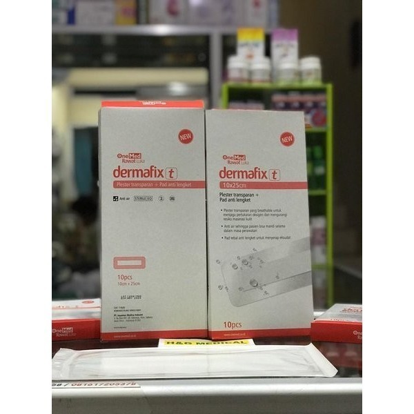 BOX Dermafix T 10x25 cm 10 x 25 isi 10