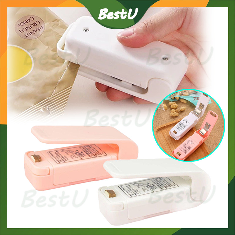 Alat Pres Mini Elektrik /Hand Sealer Portable/Perekat Plastik Sealer Mini /Press Kemasan Plastik Sna