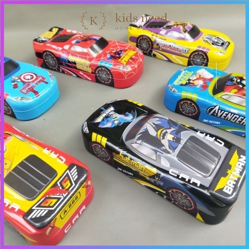 

Kotak Pensil Kaleng Mobil Set 2 Susun / Tempat Pensil / Pencil Case / Pencil Box Bahan Besi