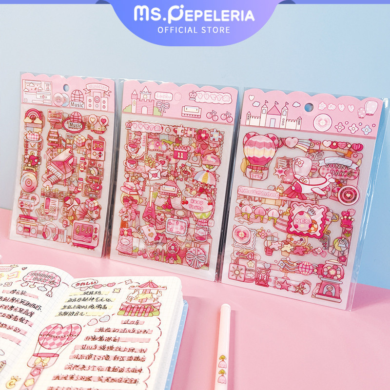 

Stiker Motif Lucu 4 Pcs Stiker /Kartun Stiker Dekoratif /Lucu Jurnal Buku Tempel Dekorasi Stiker - Ms.Pepeleria