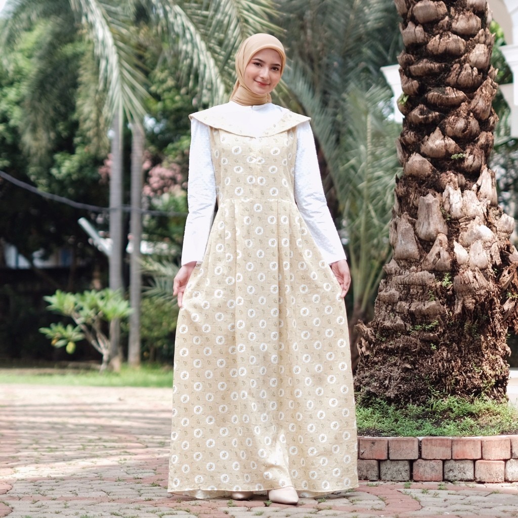 Ophelia Linen Dress Gamis Busui
