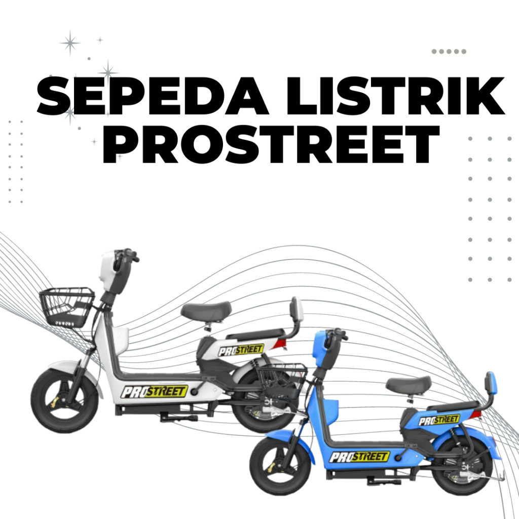 PROMO Sepeda Listrik / Merk Prostreet Electric Bike