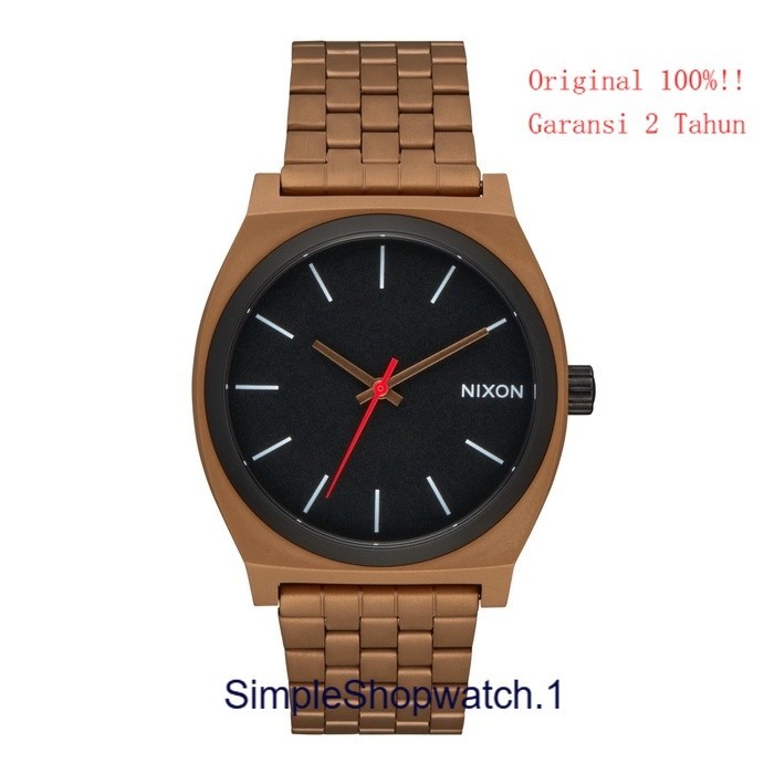 Original 100% NIXON A0455145 TIME TELLER Jam Tangan Unisex Garansi Resmi 2 Tahun