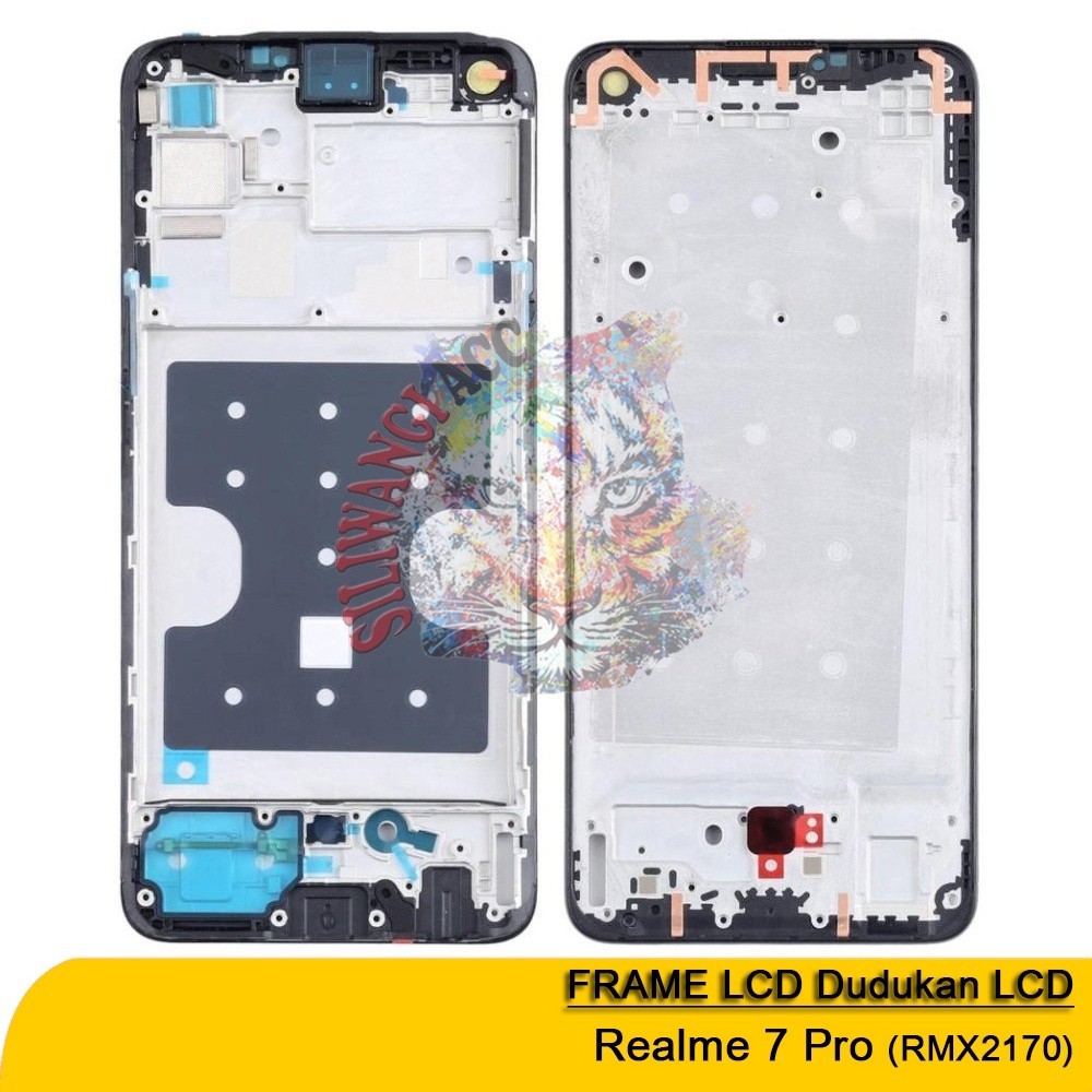 Frame LCD Dudukan Tatakan LCD Realme 7 Pro RMX2170