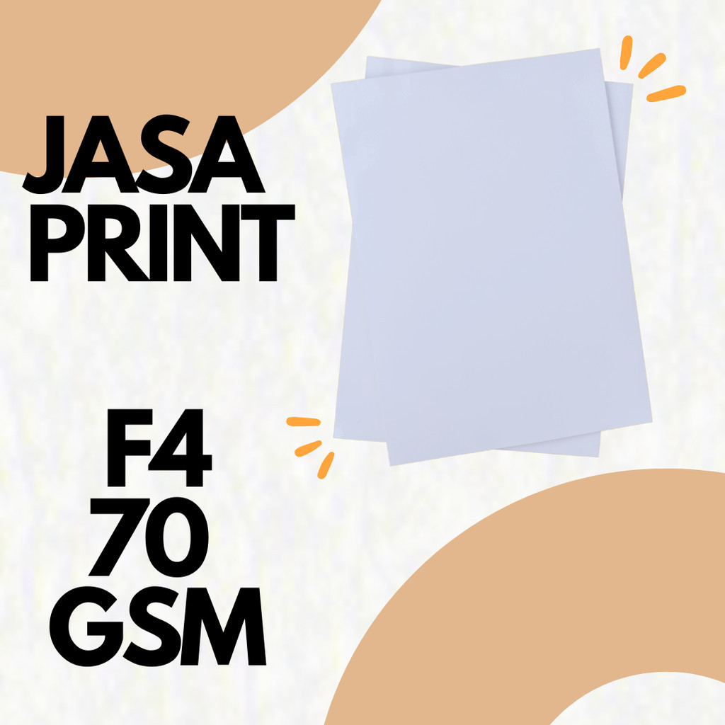

JASA PRINT F4 70 GSM