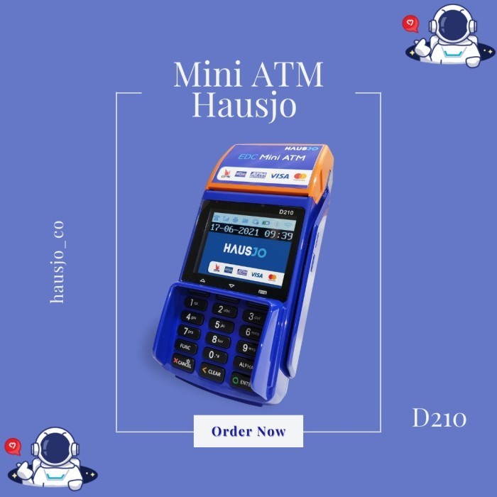 promo spesial Hausjo Mini ATM EDC Conventional