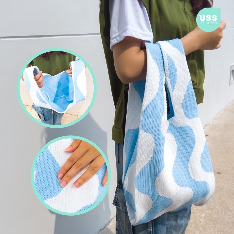 USS Tas Vacay Tote Bag Viral Thailand PROMO MURAH MERIAH