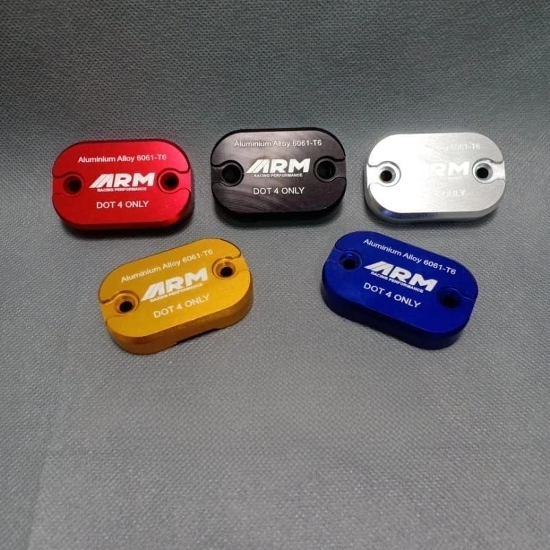 Cover Tutup Master Rem Nmax 155 Aerox 155 Lexi 125 Xride Yamaha Aluminium Full CNC Original Baut Lur
