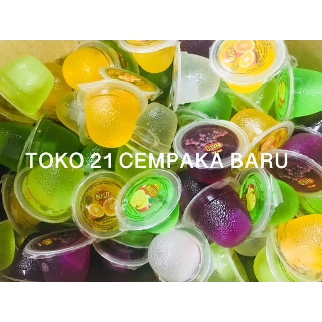 

Inaco Mini Jelly 1 KG | Jely Agar Agar Ager Kelapa 1000gr 1000 gr 1KG