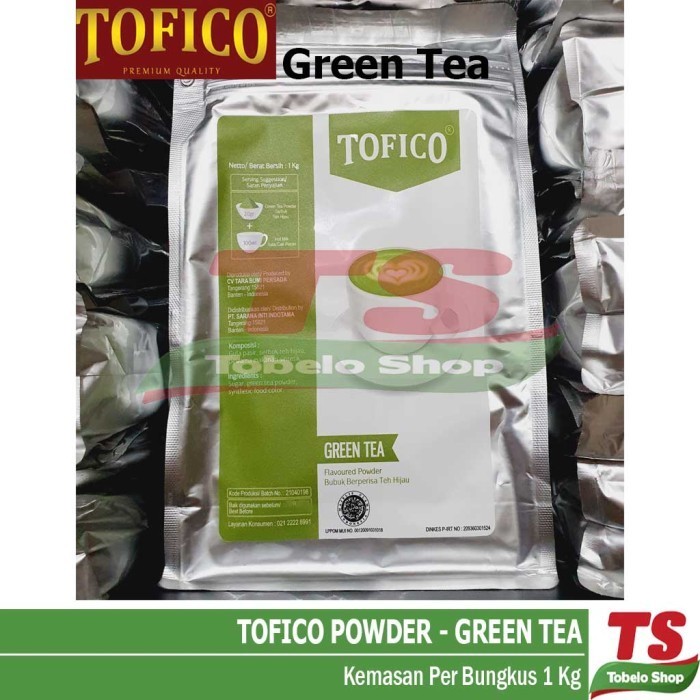 

NRW TOFICO GREEN TEA POWDER / TOFICO GREENTEA POWDER / BUBUK GREENTEA