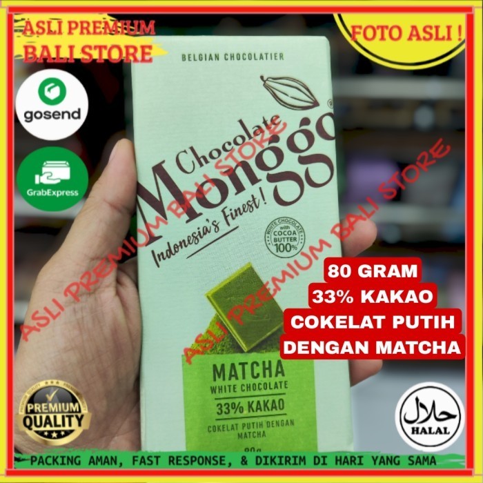 

OLEH OLEH MAKANAN CEMILAN CAMILAN SNACK KULINER KHAS ASLI ORI ORIGINAL YOGYAKARTA COKELAT COKLAT PUTIH MATCHA