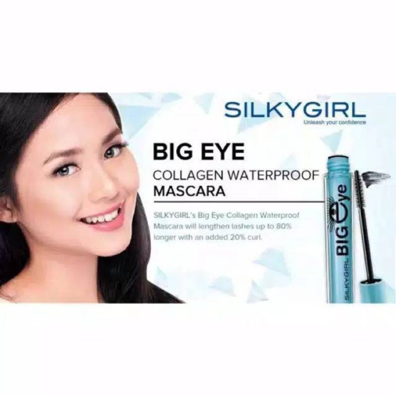 Mascara Big Eye Collagen SilkyGirl | Maskara