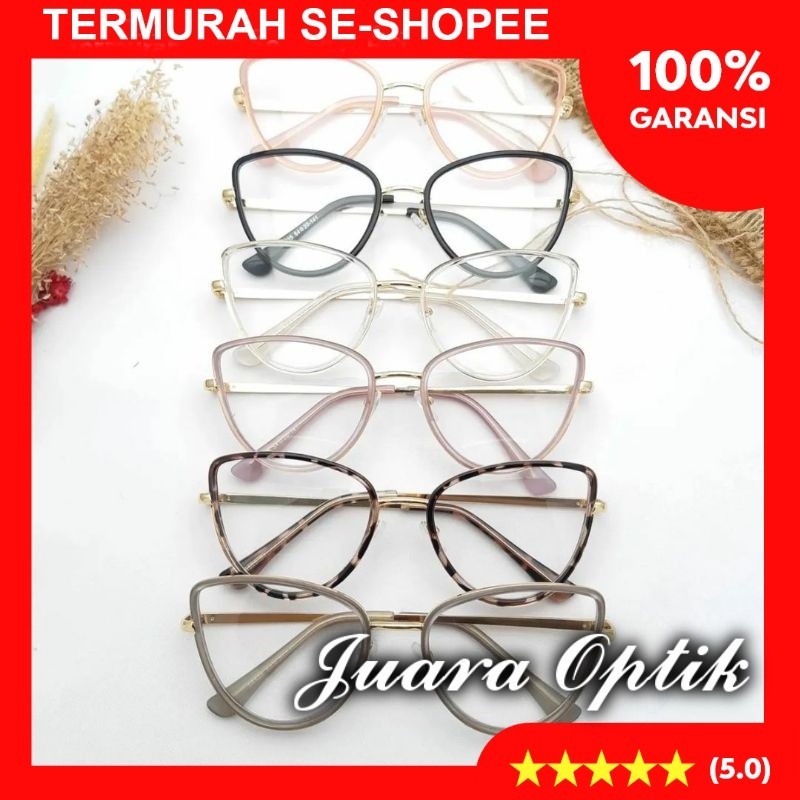 GROSIR TERMURAH  KACAMATA MINUS FRAME AMAYA 98525 LENSA ANTI RADIASI KACAMATA PHOTOCROMIC | KACA MAT