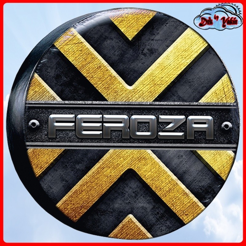 Coverroda/Penutup Roda Cadangan daihatsu feroza  01 aksesoris mobil feroza eksterior mobil feroza