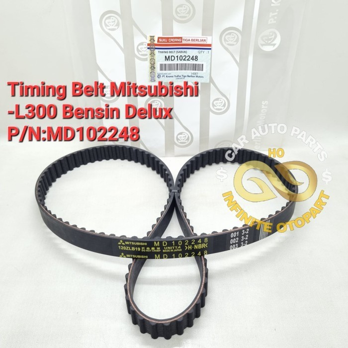 TIMING BELT SABUK TIMING L300 DELUXE 4G32 L300 BENSIN