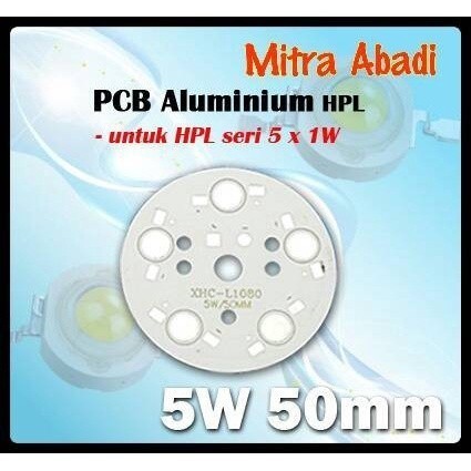 PCB Aluminium HPL 5 Watt 50 mm