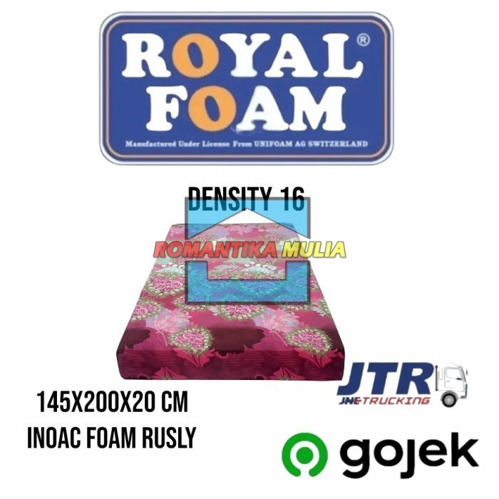 (SIAP KIRIM) kasur busa royal foam 140x200x20 cm garansi 5 tahun
