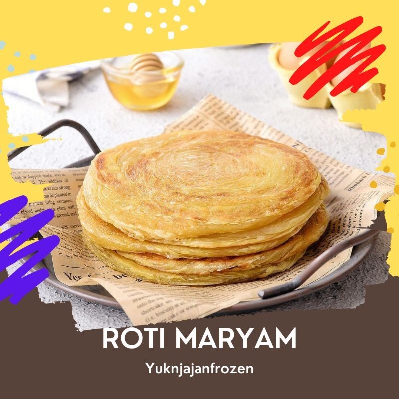 

Roti Maryam Frozen/Canai Coklat dan Original