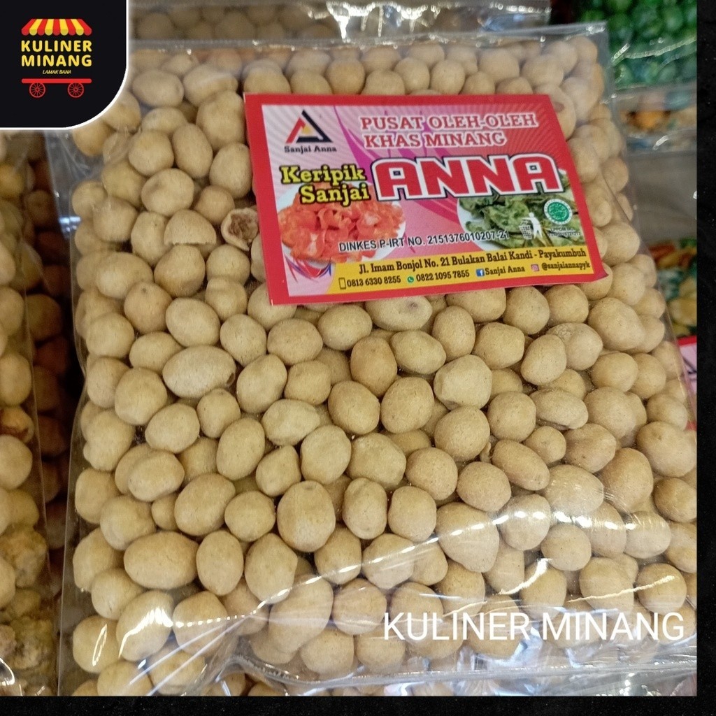 

Kuliner Minang Kacang Lihin Anna Oleh Oleh Cemilan Makanan Khas Padang Jajanan Snack