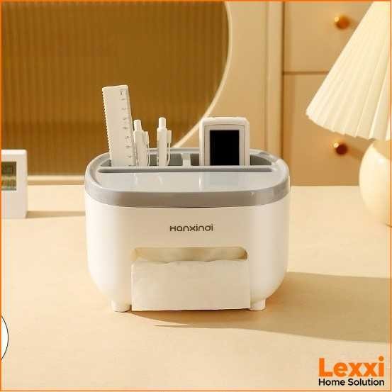 Kotak Tisu Multifungsi Storage Organizer Tissue Box - Hanxinoi HX135